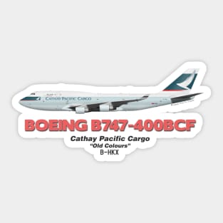 Boeing B747-400BCF - Cathay Pacific Cargo "Old Colours" Sticker